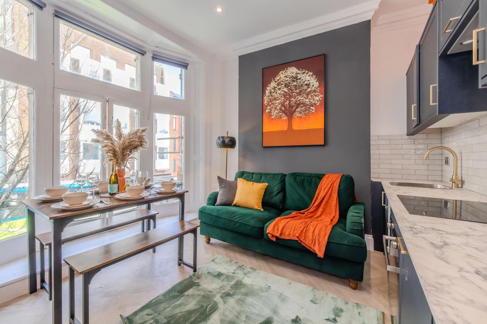 2 Bedroom Flat Next To Brighton Station & Beach I Sleep 8 Guests Buitenkant foto