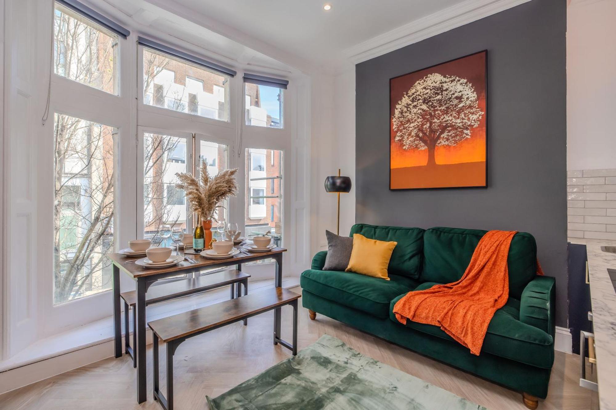 2 Bedroom Flat Next To Brighton Station & Beach I Sleep 8 Guests Buitenkant foto